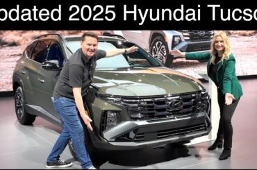 Updated 2025 Hyundai Tucson // Big changes for a facelift!