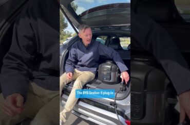 Reviewing cars can be hungry work, which the BYD Sealion 6 plug-in hybrid can help with! #carsales