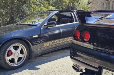 Topless Fairlady gets the nod with the first cool weather of the late Texas summer...