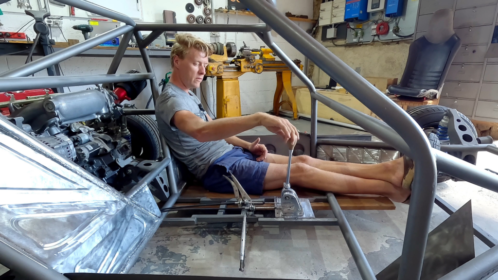 We made our own Honda Kseries shifter and then made it gated