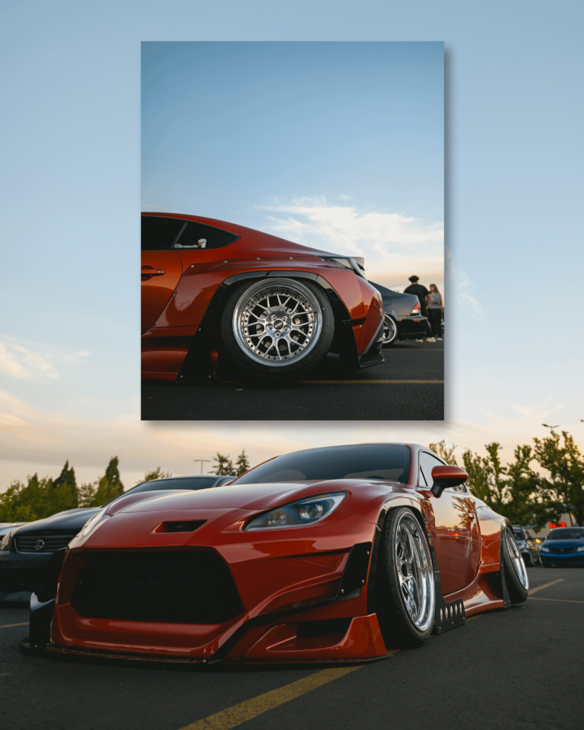 Pandem BRZ at a local meet here in Portland OR