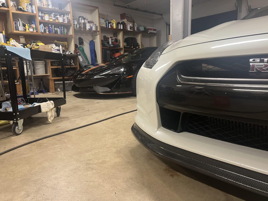 Working on a friends GTR last night