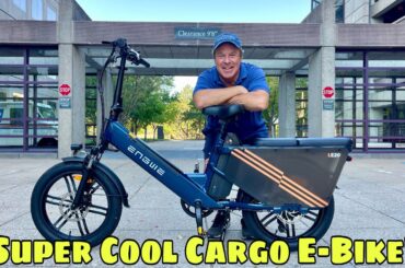 Hottest Trend In E-Bikes: The Engwe LE20 Long Range Cargo Bike!