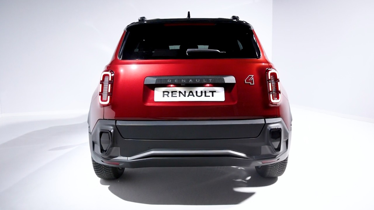 NEW Renault 4 Electric ETech (2025) Design Details EVSHIFT