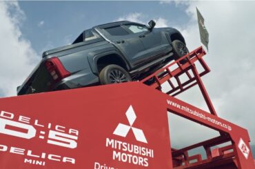 トライトン 45度登坂4WD体感・試乗