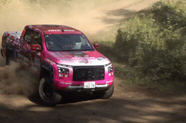 トライトン「竹岡圭、ラリー北海道参戦！」