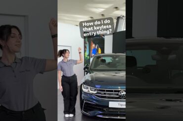 Be a smooth operator with keyless entry 🔑❌ #Volkswagen #Tiguan #EasyToUnderstand