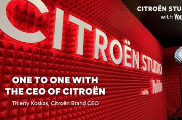 Citroën Studio with Youtube - One to One with the CEO of Citroën