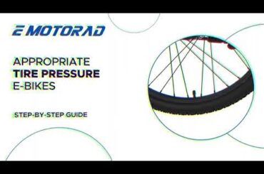 Essential Tire Pressure Guide For E-bikes | EMotorad