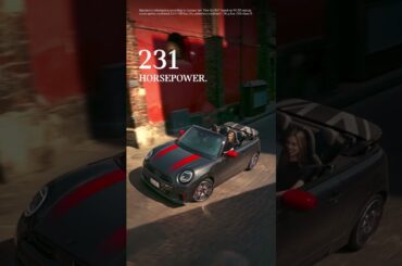 The new #MINIJCW Convertible.