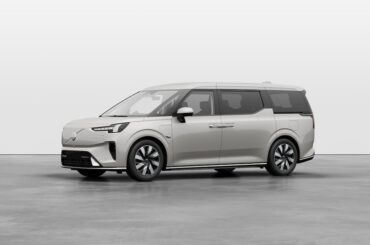 The Volvo EM90 MPV. For now it's available exclusively in the Chinese market.