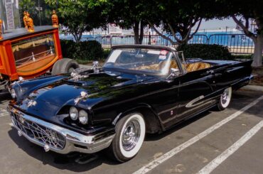 'Tis the Season. Elvira's Macabre Mobile Thunderbird, customized by Barris