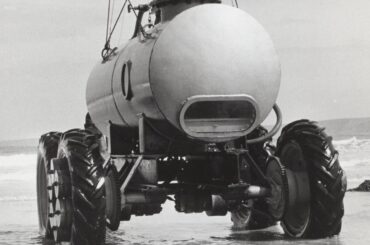 Unidentified wheeled submersible prototype