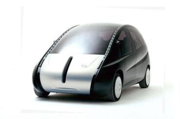 1995 Daewoo DACC-II. The design of the electric concept was developed by I.DE.A Institute.