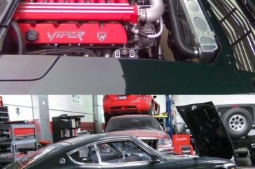 Tonight I present to you fine folks today a true unicorn—the mythical Viper-swapped 240Z!