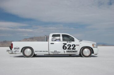 227.8 mph world record holding diesel pickup truck.