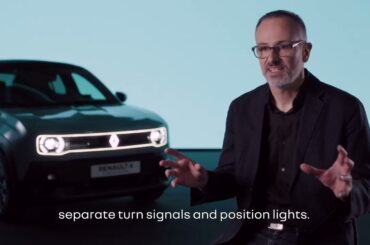 Renault 4 E-Tech electric: a grille design of balance | Renault Group