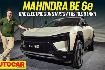 Mahindra BE 6e - Curvv EV rival with 286hp! | First Look | Autocar India