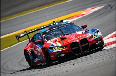 FIA WEC, Bahrain: #31 BMW M4 GT3 onboard.
