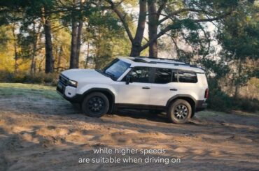 How to use Crawl Control I Toyota New Generation Land Cruiser 250