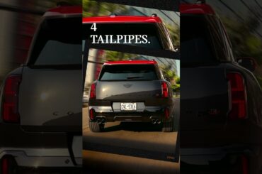 The #MINIJCW #Countryman ALL4 serves power – from every angle.​ ​