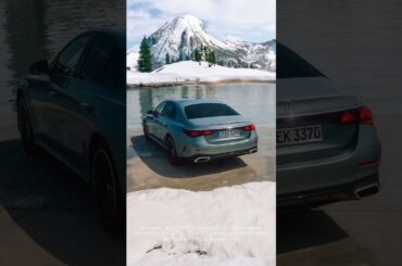 Enjoying the view with the EClass. | #shorts