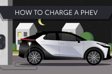 How to charge a Toyota Plug-In Hybrid or PHEV