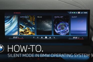 How-To. Silent Mode in BMW Operating System 9.