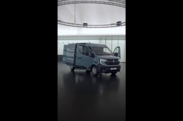#Renault #Master #ETech 100% #electric #aerovan always gets your working day off to the right rhythm