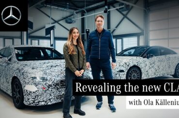 Secret CLA prototype revealed: First test drive with CEO Ola Källenius