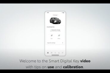 Toyota Smart Digital Key Calibration