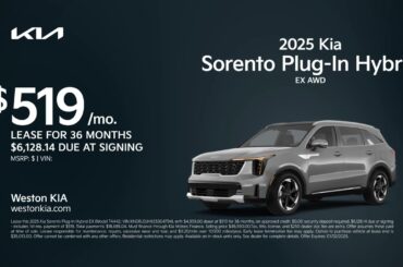 Kia Sorento Plug-In Hybrid 11/28/2024 4613138