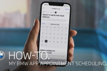 How-To. Online Appointment Scheduling in the My BMW App.