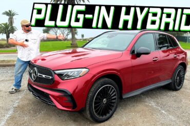 The 2025 Mercedes-Benz GLC350e Plug-In Hybrid Has a Shocking Amount of All EV Range!