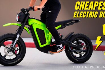 10 All-Electric Trail Motorcycles w/ Best Price-to-Spec Ratio in 2025