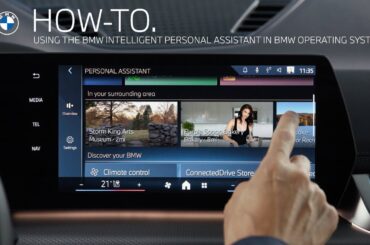 Using the BMW Intelligent Personal Assistant in BMW Operating System 9