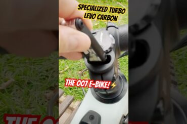 That would be the 007 of e-bikes: the Specialized Turbo Levo Carbon! #shorts #ebike