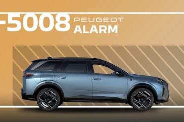 Peugeot E-5008 & 5008 | Tutorial | Alarm