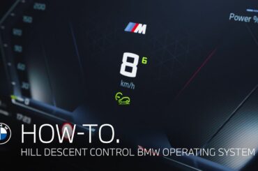 How-To: Hill Descent Control in BMW Operating System 9.