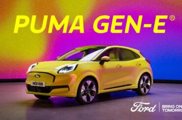 The Ford Puma Is Now Electric – Introducing the Ford Puma Gen-E