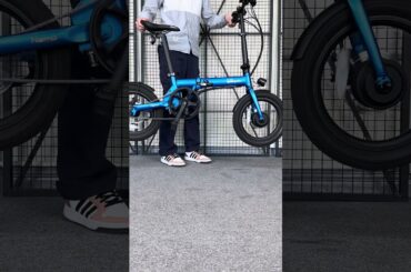 34 lbs super lightweight folding electric bike Qualisports Nemo#qualisports #electricbike #nemo