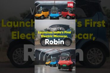 Wings EV Introduces 'Robin': India's First Electric Microcar