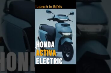 Honda Activa Electric Scooter. #diwakarroy #activaelectric