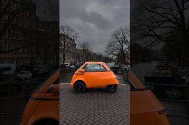 Is this the ultimate city car? #microlino #ev #electricvehicle #electriccar #carshorts