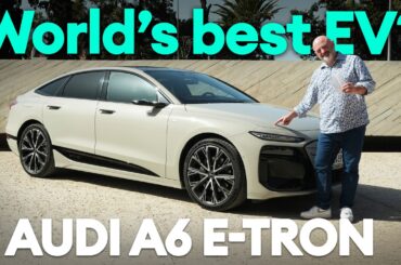 FIRST DRIVE: Audi A6 e-tron - the best electric car in the world? | Electrifying