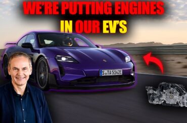 Porsche Is Putting GAS Engines In Its Electric Cars...