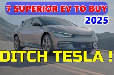 7 ELECTRIC CARS THAT OUTSHINE TESLA IN 2025