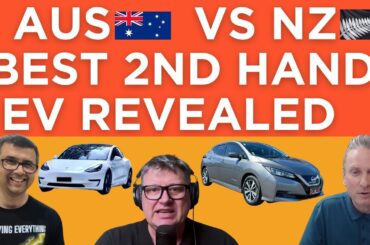 Aus Vs NZ - Best Second Hand Electric Cars Revealed. Bargain EV for Young drivers & Family