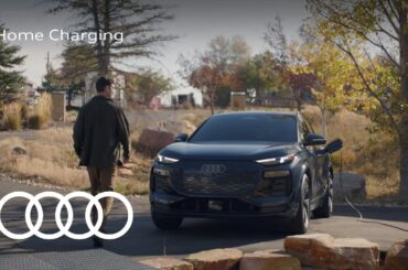 Audi Q6 e-tron Tech Tutorial: Home Charging