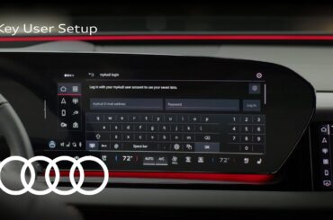 Audi Q6 e-tron Tech Tutorial: Key User Setup